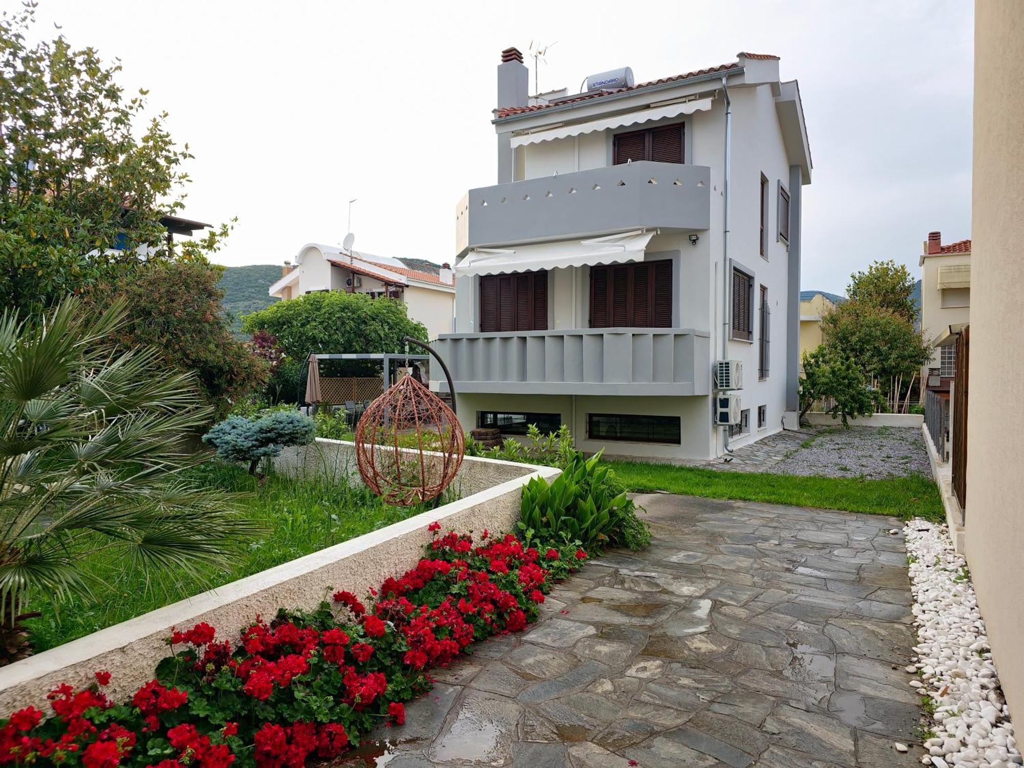 Theros Aegean Villa Nea Iraklitsa Екстериор снимка